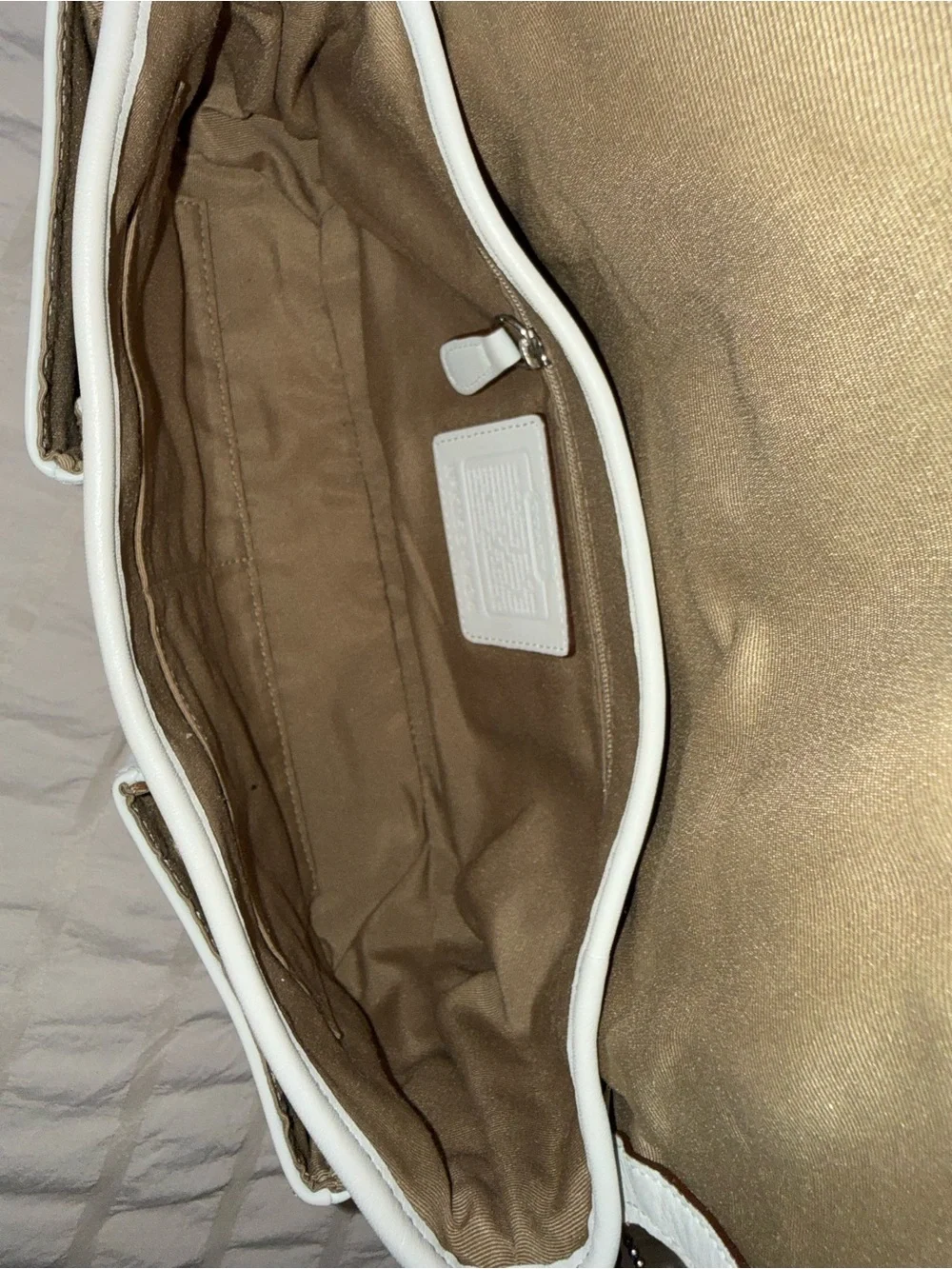 Vintage Coach Y2K Signature Double Pocket Soho